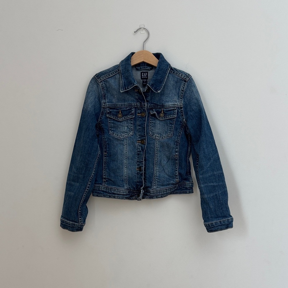 GAP Kids Medium Blue Denim Jacket Size Medium